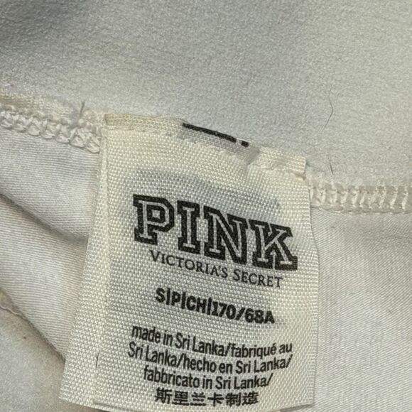 PINK VICTORIA’S SECRET Women’s White Pleated Active Skirt Skort Size Small - Picture 5 of 9